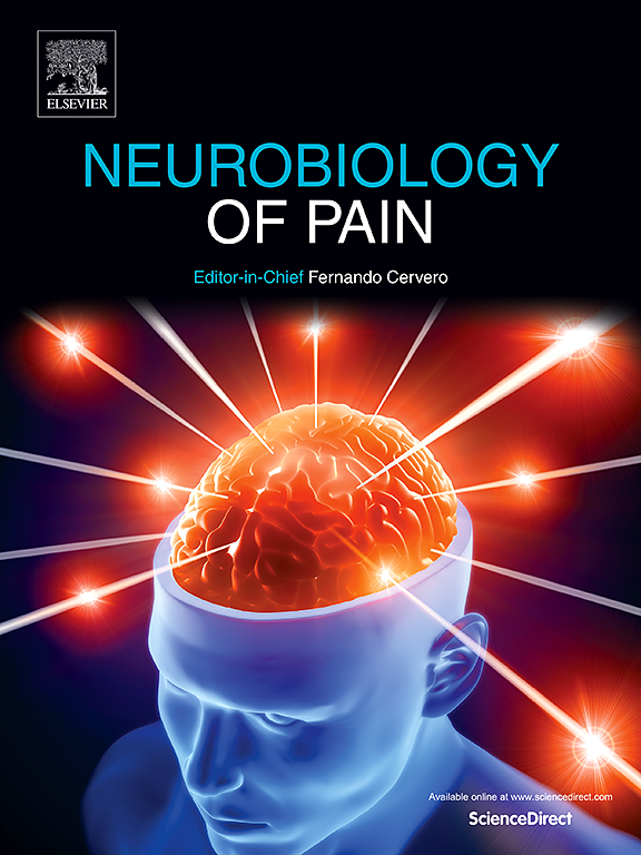 Go to journal home page - Neurobiology of Pain
